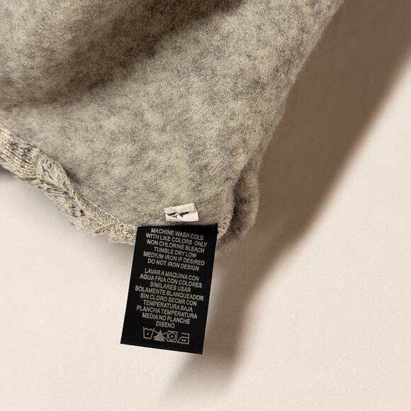 Beverly Hills Polo Club Sweater Men Sz XL Ivory Fleece Quarter-Zip Mock Neck NWT - Picture 8 of 12